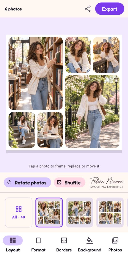 Screenshot 2 of Photo Collage Maker & Grid
