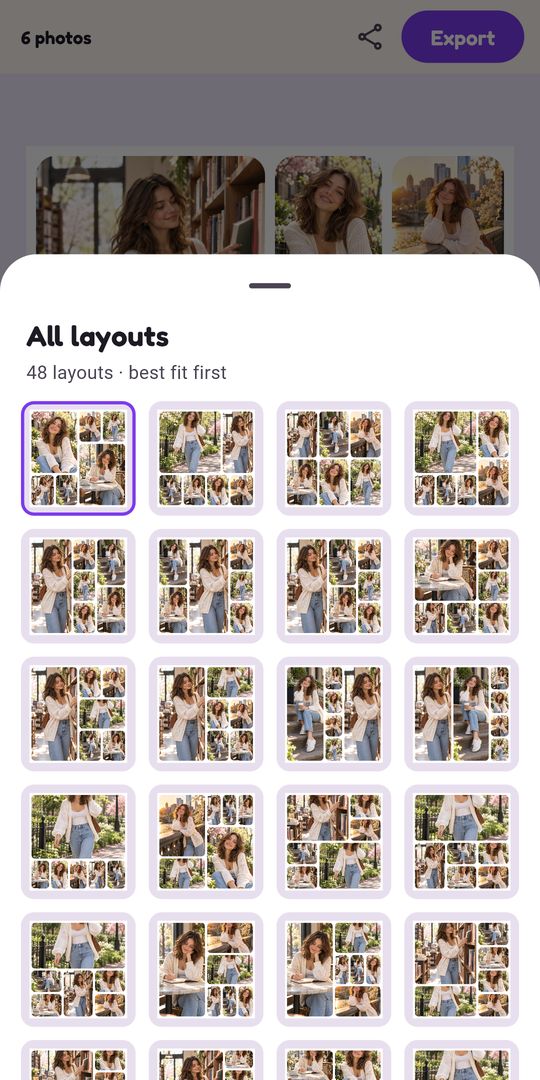 Screenshot 3 of Photo Collage Maker & Grid