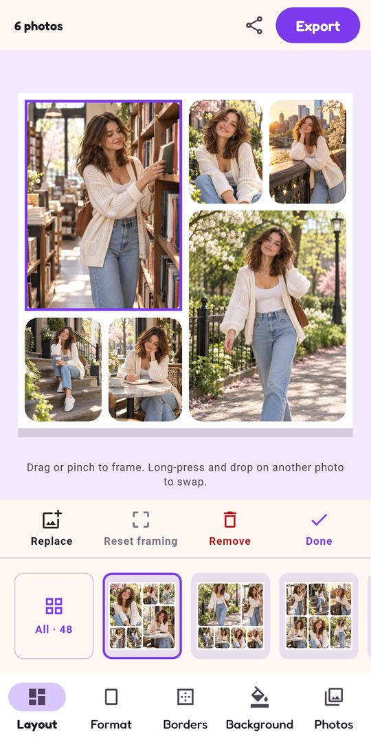 Screenshot 4 of Photo Collage Maker & Grid