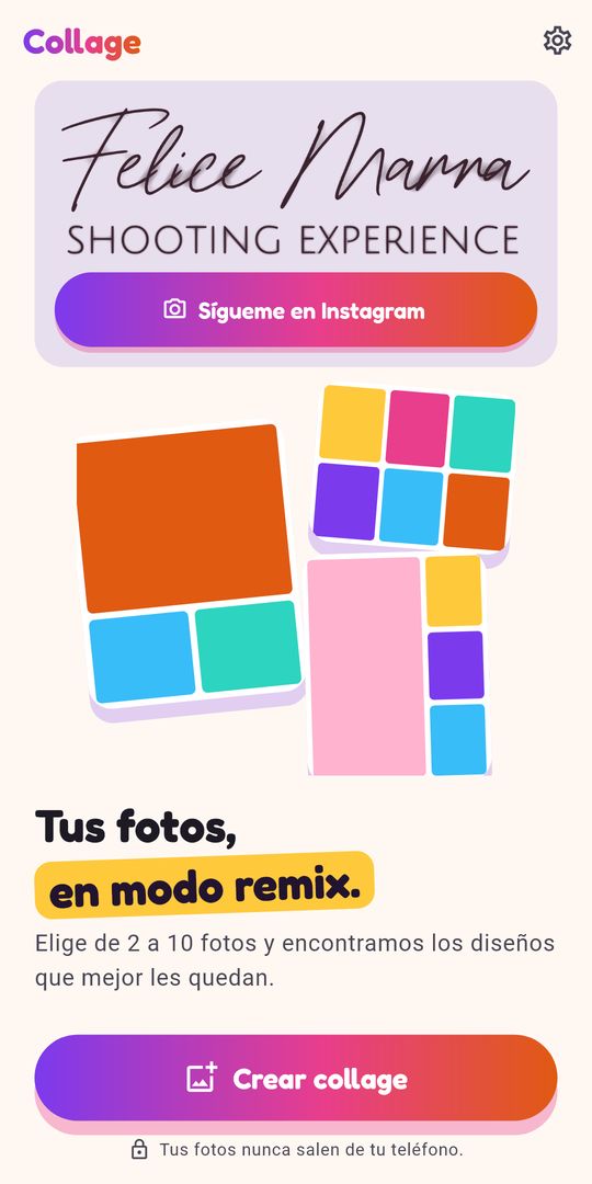 Captura 1 de Collage de Fotos y Fotomontaje