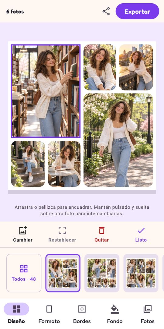 Captura 4 de Collage de Fotos y Fotomontaje