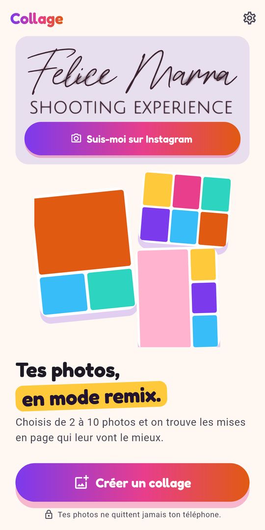 Capture d'écran 1 de Montage & Collage Photo