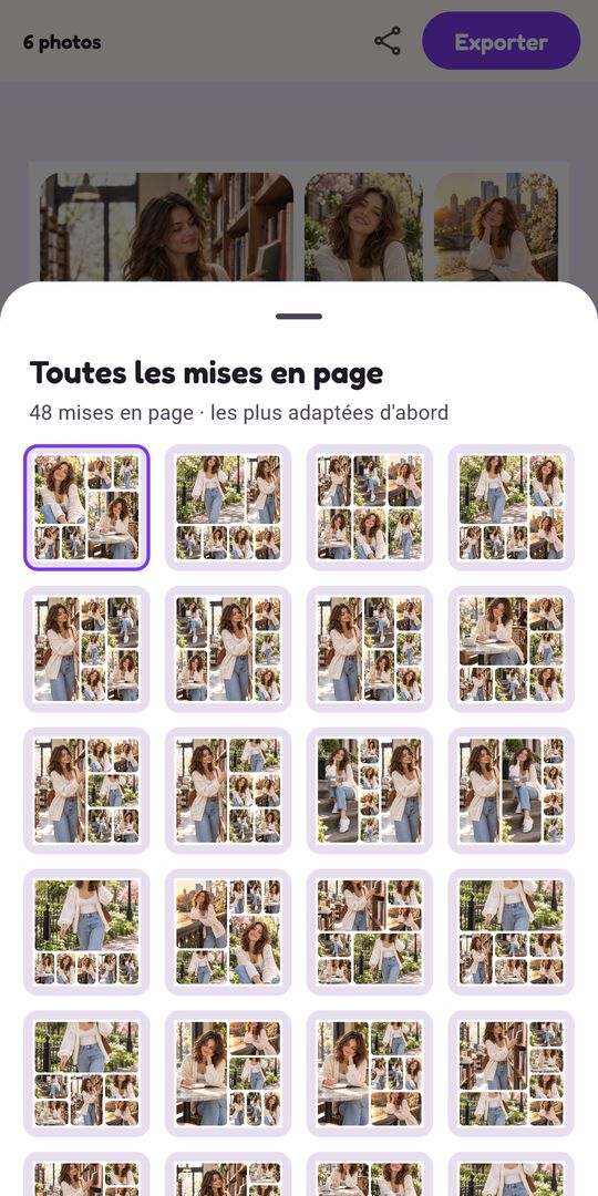 Capture d'écran 3 de Montage & Collage Photo