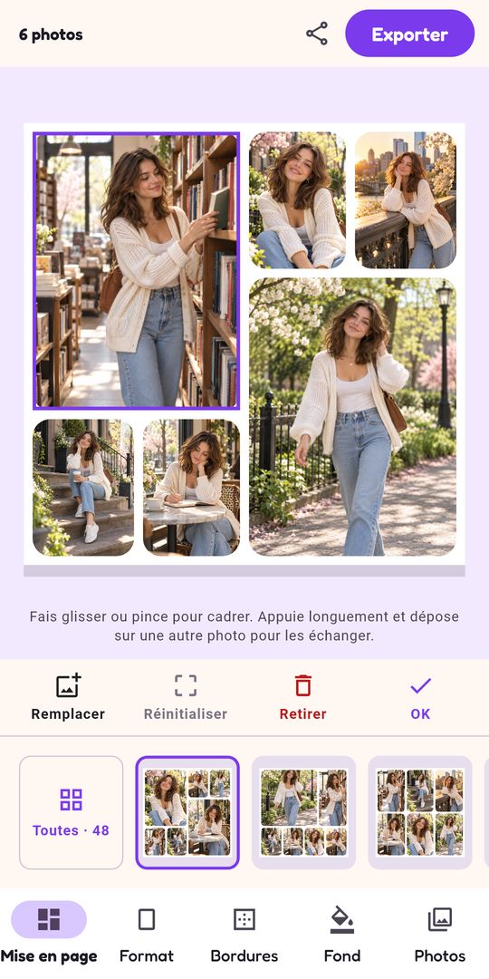 Capture d'écran 4 de Montage & Collage Photo