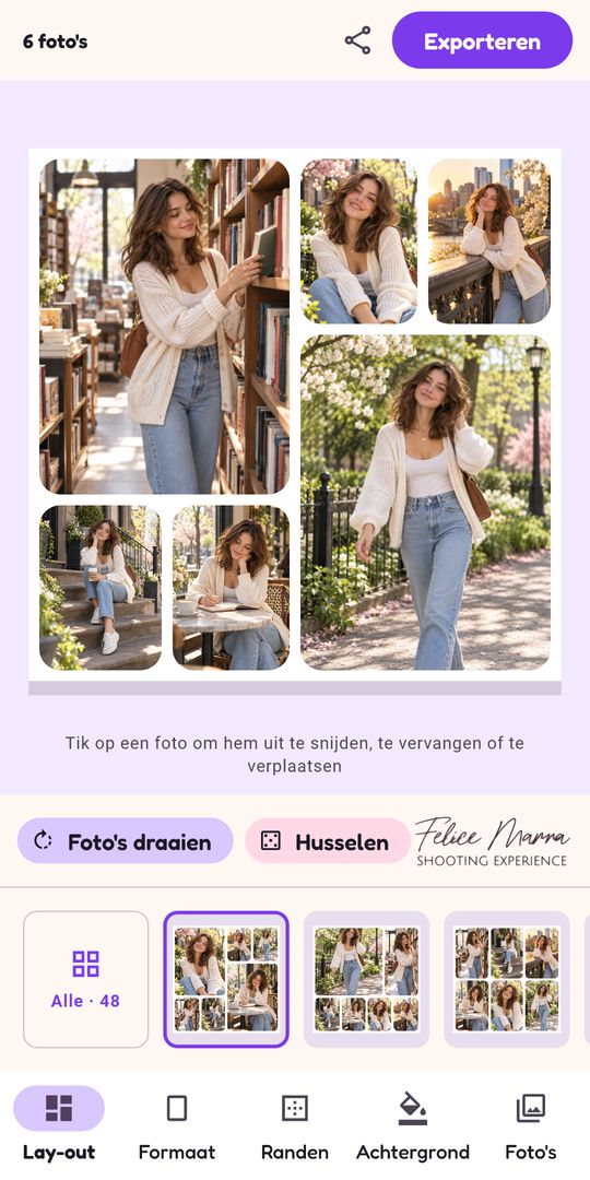 Screenshot 2 van Collage maken van foto's
