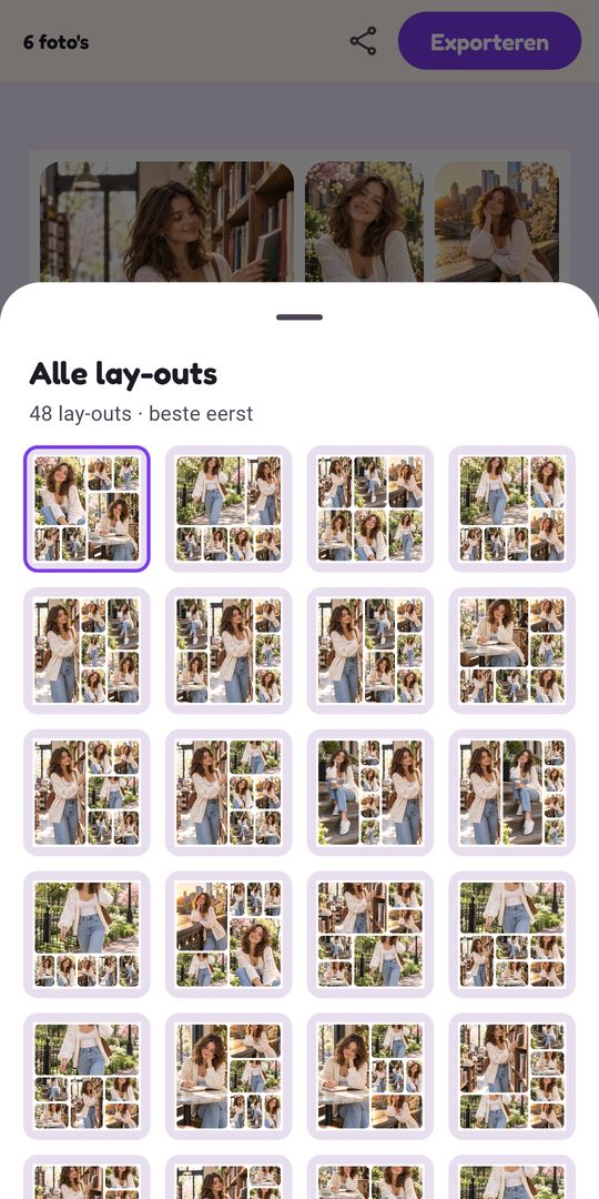 Screenshot 3 van Collage maken van foto's