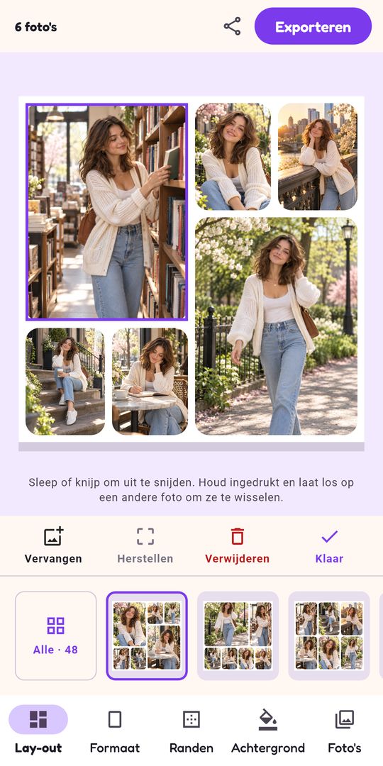 Screenshot 4 van Collage maken van foto's