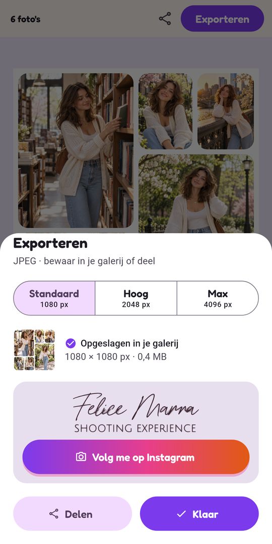 Screenshot 8 van Collage maken van foto's