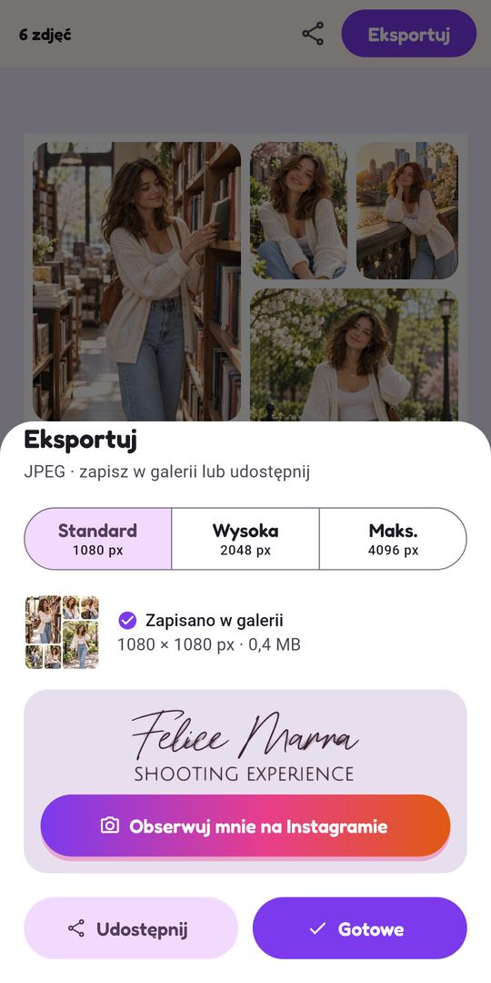 Zrzut ekranu 8 aplikacji Kolaż zdjęć: twórz kolaże