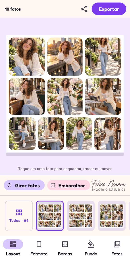 Captura de tela 7 de Colagem e Montagem de Fotos