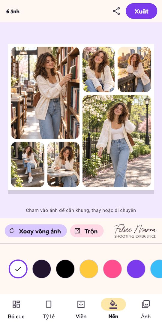 Ảnh chụp màn hình 6 của Ghép Ảnh - Tạo ảnh ghép