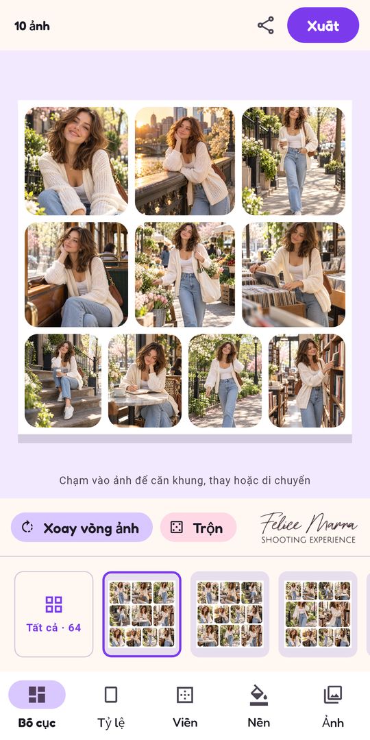 Ảnh chụp màn hình 7 của Ghép Ảnh - Tạo ảnh ghép