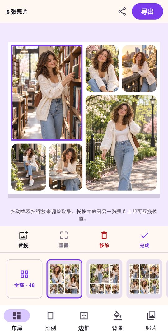 照片拼接 · 拼图拼贴 截图 4