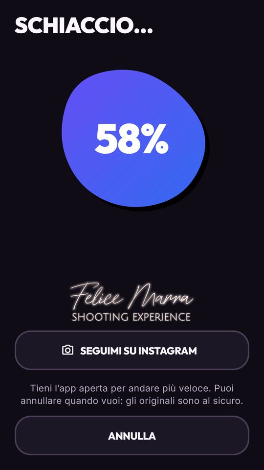 Schermata 4 di Riduci Foto e Comprimi Video