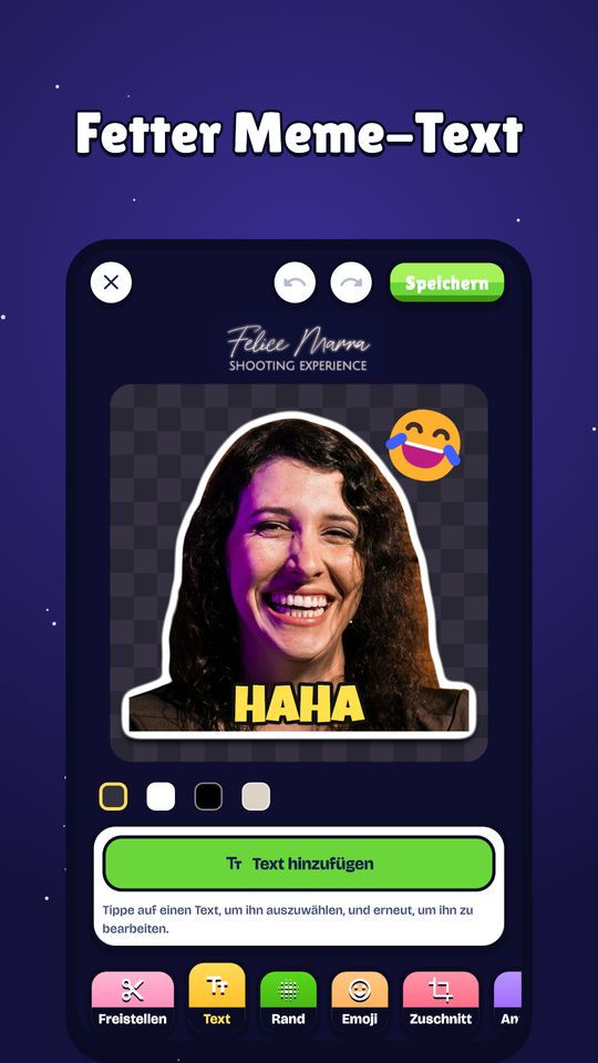 Screenshot 3 von Sticker Erstellen: Foto, Text
