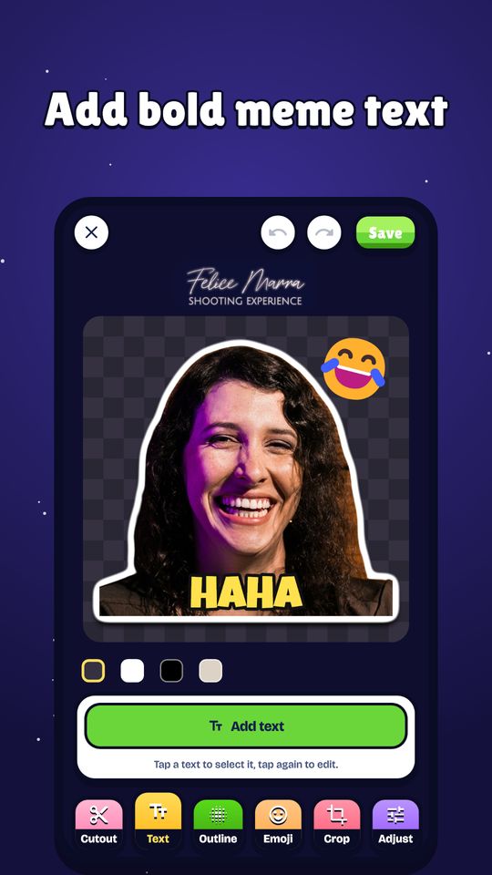 Screenshot 3 of Sticker Maker: Cutout & Text