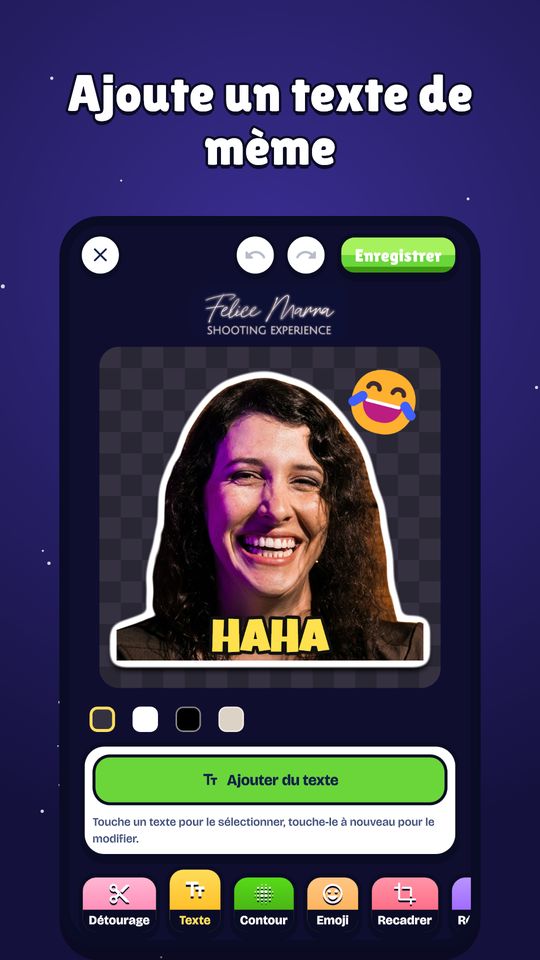 Capture d'écran 3 de Créer des Stickers : Détourage