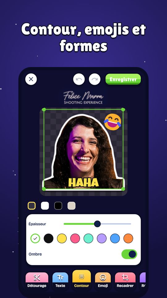 Capture d'écran 5 de Créer des Stickers : Détourage