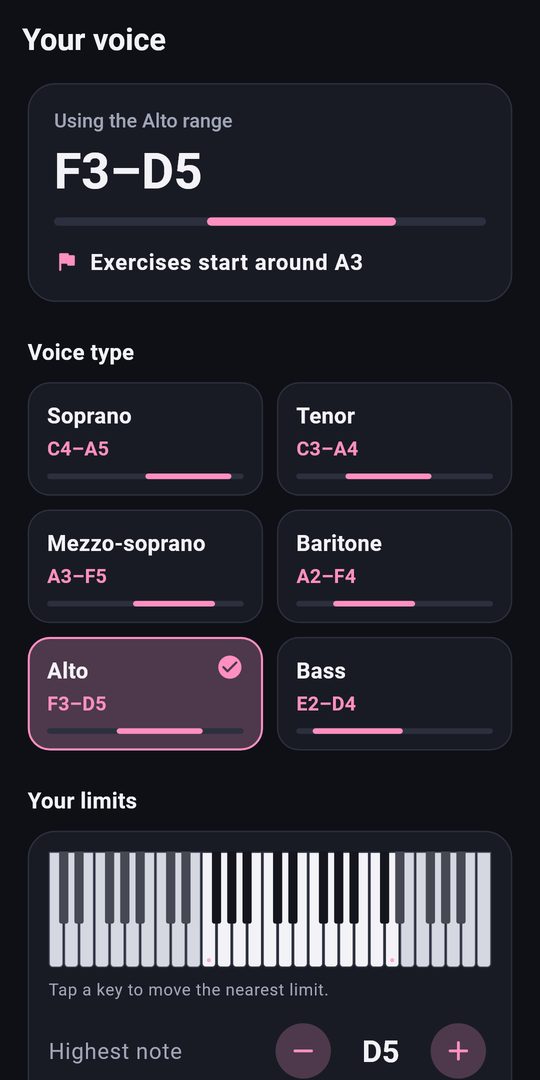 Screenshot 4 of Vocal Warm-Ups for Singers